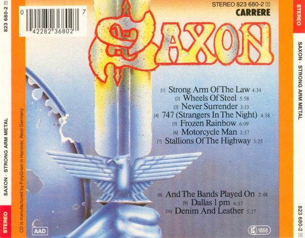 Saxon : Strong Arm Metal (CD, Comp)