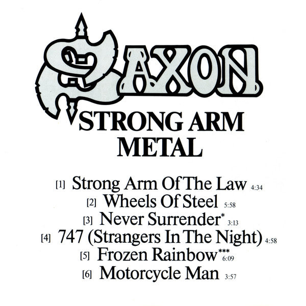 Saxon : Strong Arm Metal (CD, Comp)