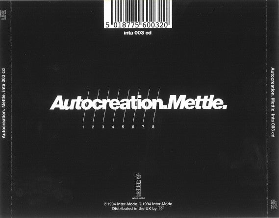 Autocreation : Mettle (CD, Album)