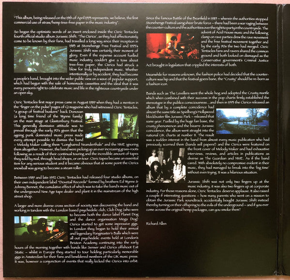 Ozric Tentacles : Jurassic Shift (LP, Album, RE, 180 + 12&quot;, 180 + Gat)