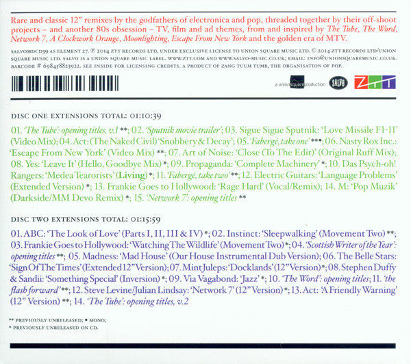 Various : The Art Of The 12", Volume Three (A Soundtrack For Living) (CD, Mono + CD + Comp)