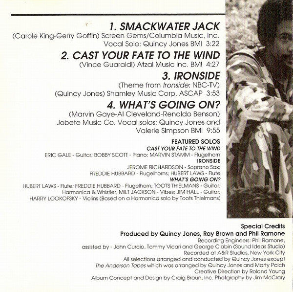Quincy Jones : Smackwater Jack (CD, Album, RE, RM)