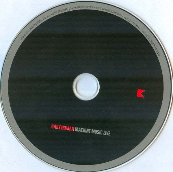 Gary Numan : Machine Music Live (2xCD, Album)