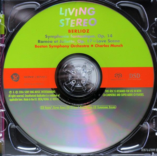 Hector Berlioz - Charles Munch, Boston Symphony Orchestra : Symphonie Fantastique (SACD, Hybrid, Multichannel, RM)