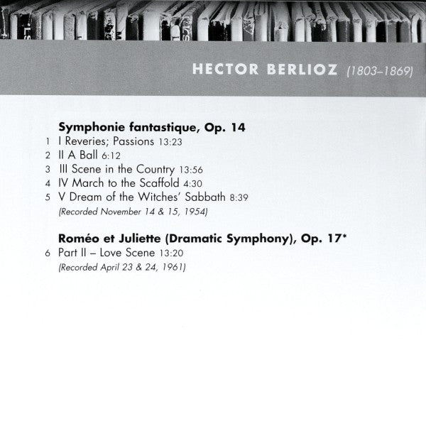 Hector Berlioz - Charles Munch, Boston Symphony Orchestra : Symphonie Fantastique (SACD, Hybrid, Multichannel, RM)