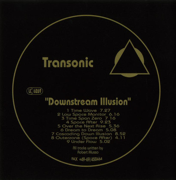 Transonic : Downstream Illusion (CD, Album, Ltd)