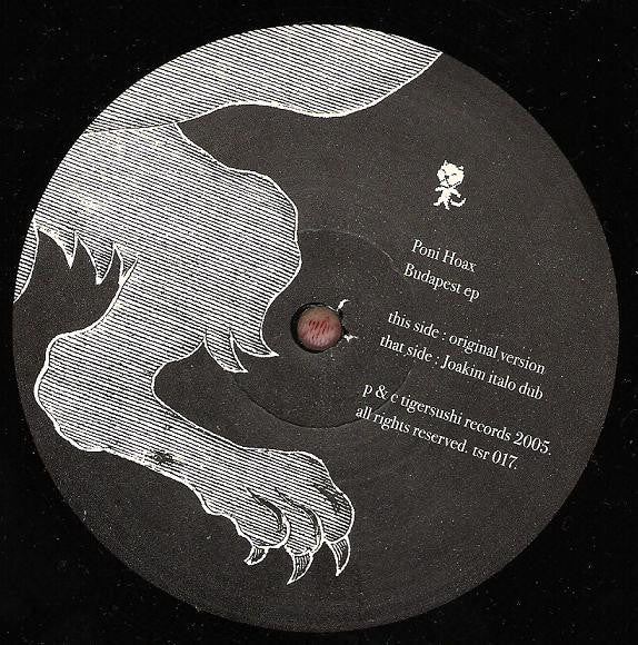 Poni Hoax : Budapest ep (12&quot;, EP)