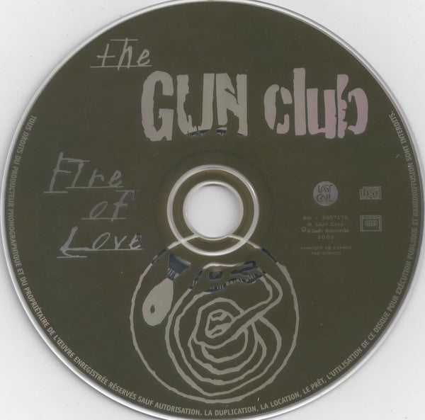 The Gun Club : Fire Of Love (CD, Album, RE)