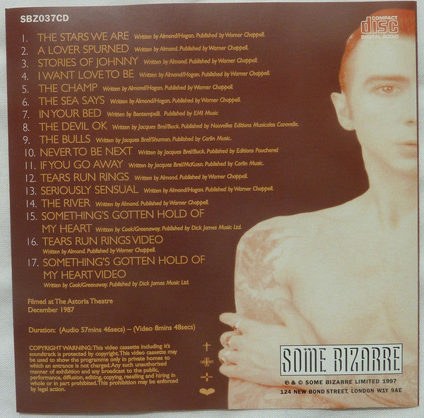 Marc Almond And La Magia : Live In Concert (CD, Album, Enh)