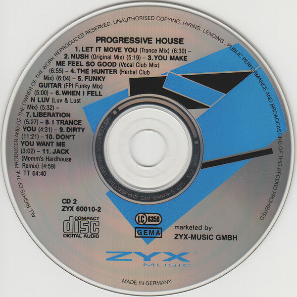 Various : Progressive House (2xCD, Comp)