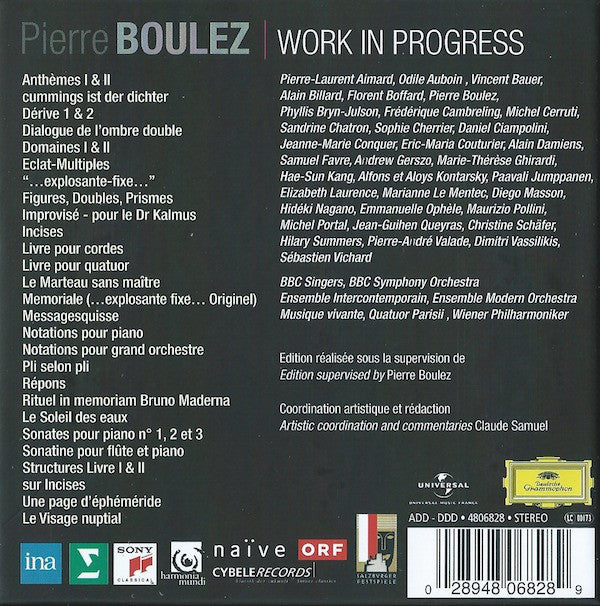 Pierre Boulez : Œuvres Complètes = Complete Works (13xCD + Box, Comp)