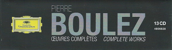 Pierre Boulez : Œuvres Complètes = Complete Works (13xCD + Box, Comp)