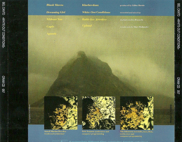 Bel Canto : White-Out Conditions (CD, Album, RE)