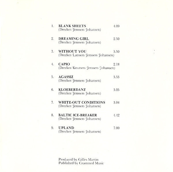 Bel Canto : White-Out Conditions (CD, Album, RE)