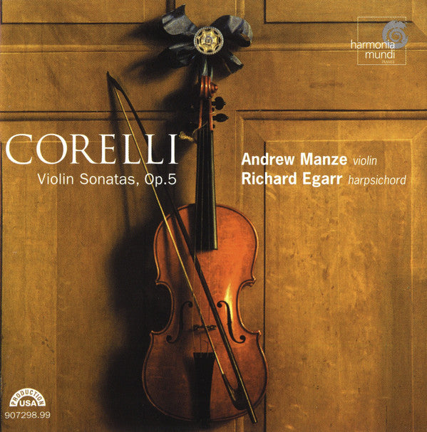 Arcangelo Corelli - Andrew Manze, Richard Egarr : Violin Sonatas, Op.5 (2xCD, Album)