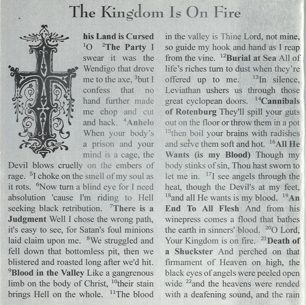 Sons Of Perdition : The Kingdom Is On Fire (CD)