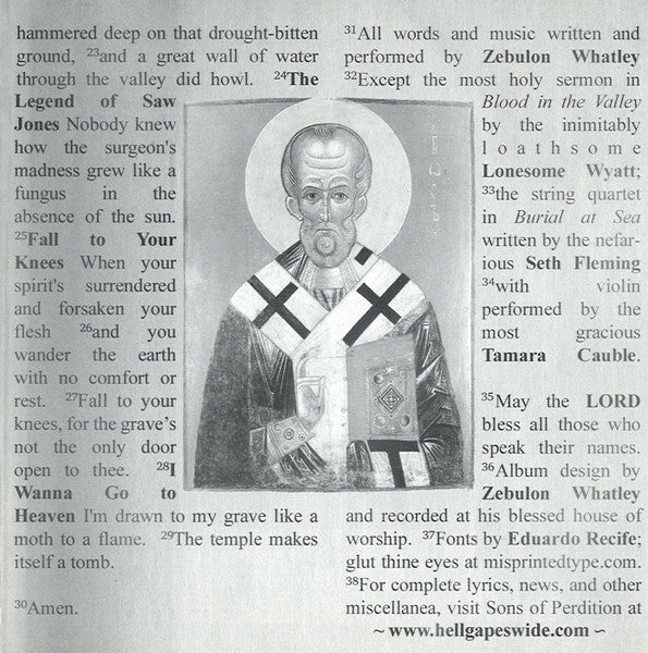 Sons Of Perdition : The Kingdom Is On Fire (CD)