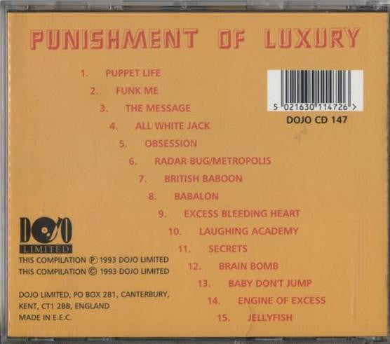 Punishment Of Luxury : Laughing Academy (CD, Album, RE)