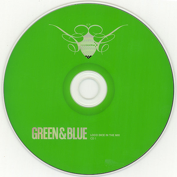 Loco Dice &amp; Ricardo Villalobos : In The Mix - Green &amp; Blue (2xCD, Mixed)