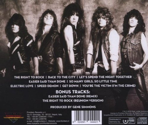 Keel : The Right To Rock (CD, Album, RE)