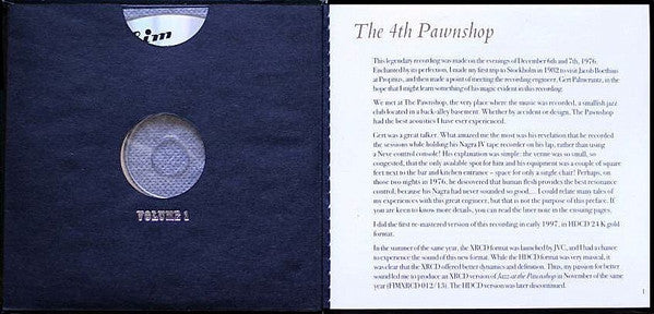 Arne Domnérus, Bengt Hallberg, Georg Riedel, Egil Johansen, Lars Erstrand : Jazz At The Pawnshop (2xCD, Album, RE, RM, Car)