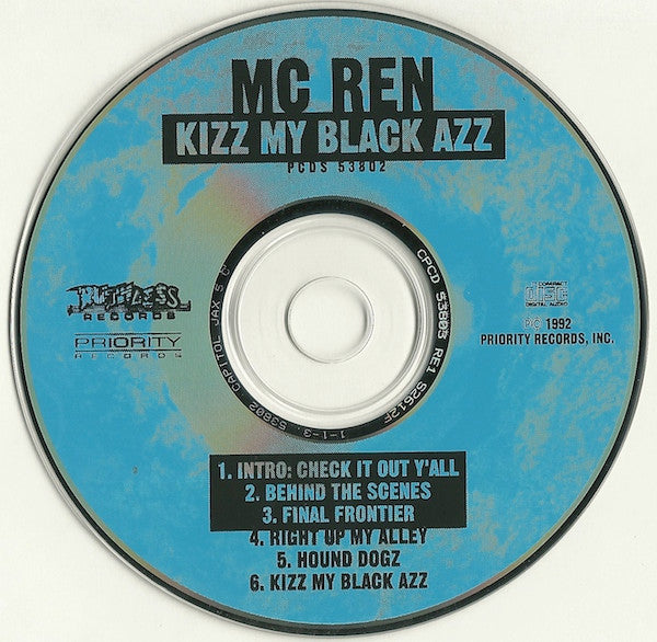 MC Ren : Kizz My Black Azz (CD, EP)