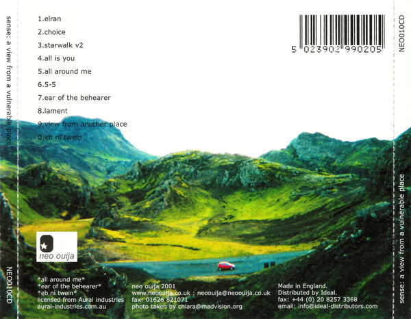 Sense : A View From A Vulnerable Place (CD, Album)