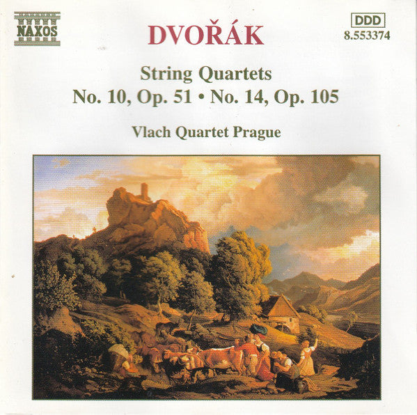 Dvořák* - Vlach Quartet Prague : String Quartets No. 10, Op. 51 / No. 14, Op. 105 (CD)