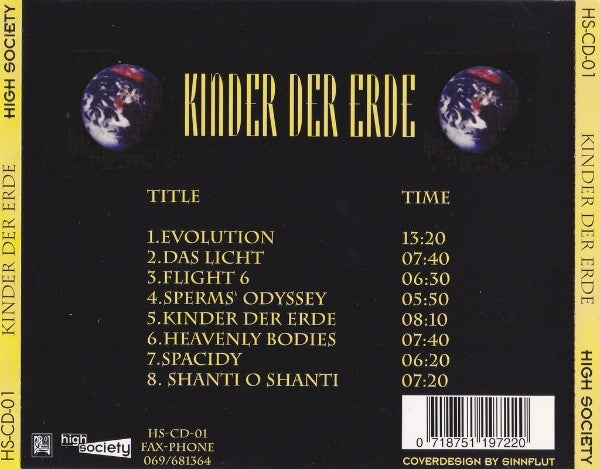 Kinder Der Erde : Kinder Der Erde (CD, Album, P/Mixed)