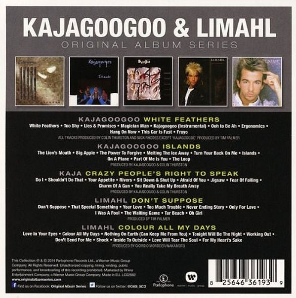 Kajagoogoo &amp; Limahl : Original Album Series (Box, Comp + CD, Album, RE, RM + CD, Album, RE, RM )