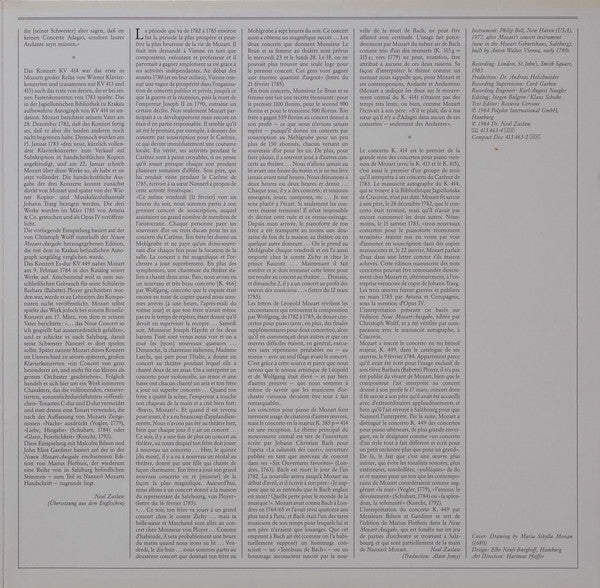 Wolfgang Amadeus Mozart - Malcolm Bilson • The English Baroque Soloists • John Eliot Gardiner : Piano Concertos Nos. 12 &amp; 14 • Klavierkonzerte • Concertos Pour Piano K.414 &amp; K.449 (LP, Album, Gat)