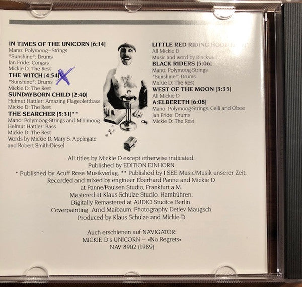 Mickie D&#39;s Unicorn : Mickie D&#39;s Unicorn (CD, Album)