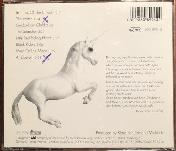 Mickie D&#39;s Unicorn : Mickie D&#39;s Unicorn (CD, Album)