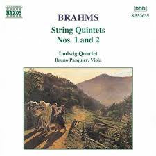 Brahms* - Ludwig Quartet* : String Quintets Nos. 1 And 2 (CD, Album)