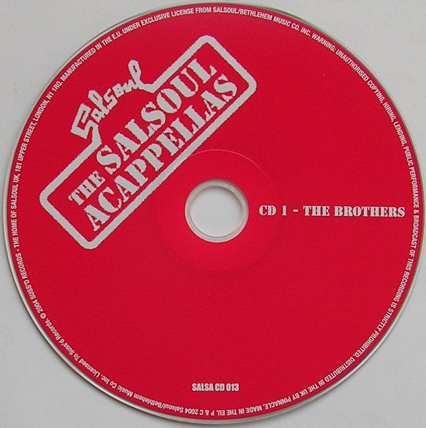 Various : The Salsoul Acappellas (2xCD, Comp)