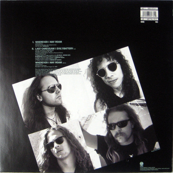 Metallica : Wherever I May Roam (12", Maxi)