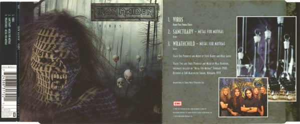 Iron Maiden : Virus (CD, Single)