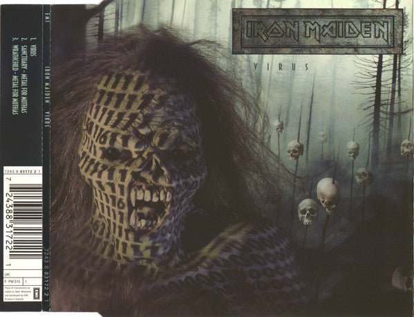 Iron Maiden : Virus (CD, Single)