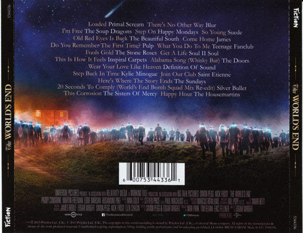 Various : The World&#39;s End (Original Motion Picture Soundtrack) (CD, Comp)