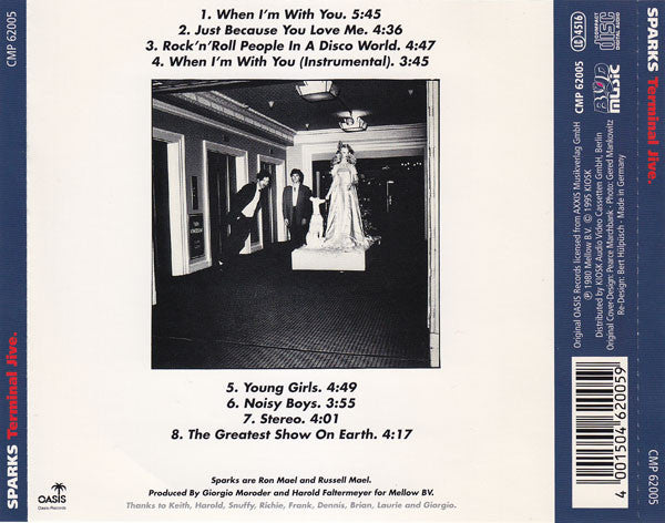 Sparks : Terminal Jive (CD, Album)