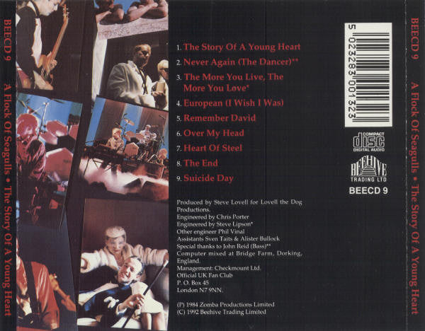 A Flock Of Seagulls : The Story Of A Young Heart (CD, Album)