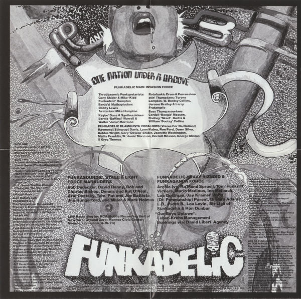 Funkadelic : One Nation Under A Groove (CD, Album, RE)
