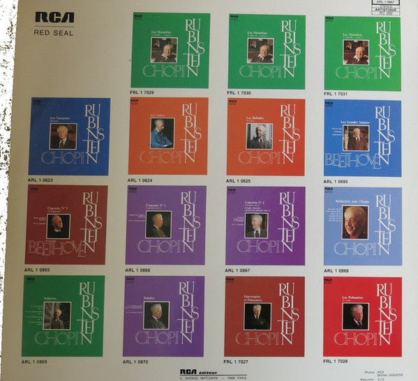 Frédéric Chopin, Arthur Rubinstein, Orchestre Philharmonique De Philadelphie*, E. Ormandy* : Concerto No. 2 En Fa Mineur, Op. 21/ Grande Fantaisie Sur Des Airs Polonais, Op. 13 (LP, Album, RE, Gat)