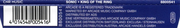 Sonic (2) : King Of The Ring (CD, Maxi)