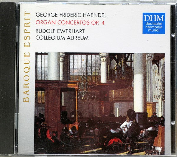 Georg Friedrich Haendel* - Rudolf Ewerhart, Collegium Aureum : Organ Concertos Op. 4 (CD, Comp)