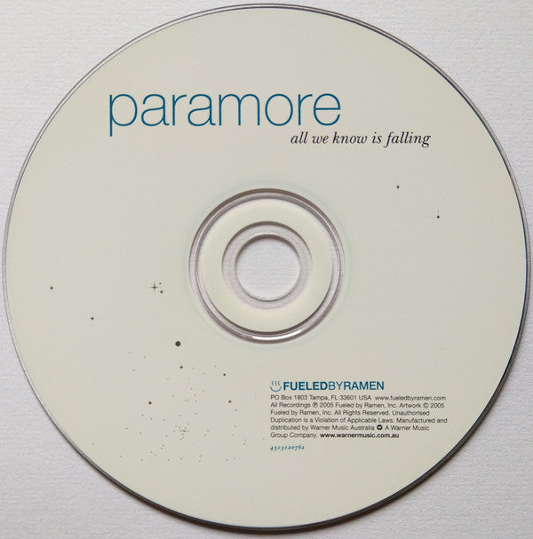 Paramore : All We Know Is Falling (CD, Album)