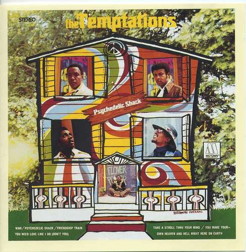 The Temptations : Psychedelic Shack (CD, Album, RE)