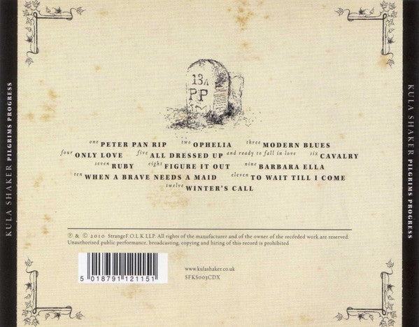 Kula Shaker : Pilgrim's Progress (CD, Album)