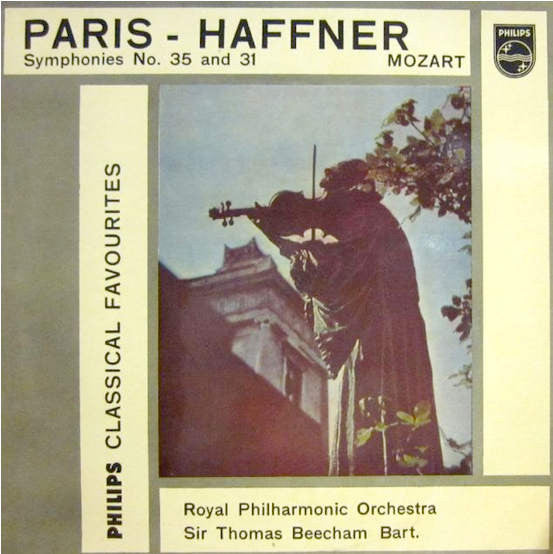 Mozart* / Royal Philharmonic Orchestra, Sir Thomas Beecham, Bart.* : Paris - Haffner Symphonies No. 35 And 31 (10&quot;, Mono)