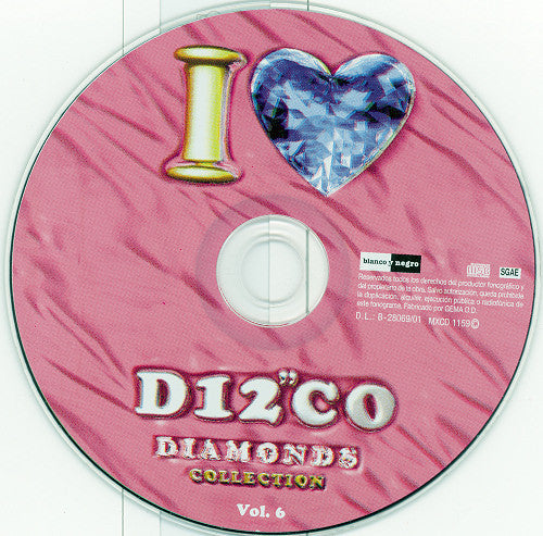 Various : I Love Disco Diamonds Collection Vol. 6 (CD, Comp, Ltd)